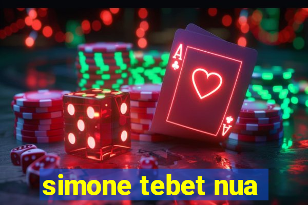 simone tebet nua